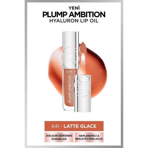 Plump Ambition Hyaluron Lip Oil Dudak Parlatıcısı 641 Latte Glace