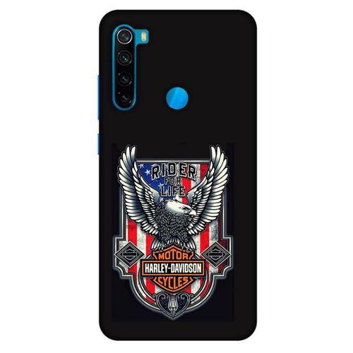 Xiaomi Redmi Note 8 Uyumlu Kılıf Motorsiklet (7) Telefon Kılıfı Harley Davidson
