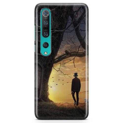 Xiaomi Mi 10 Kılıf Yalnız Kovboy Arka Kapak Koruma Desenli Full Koruyucu