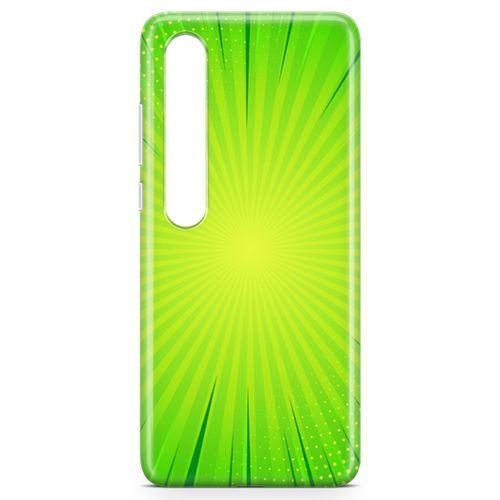 Xiaomi Mi 10 Kılıf Fıstık Yeşili Sonsuzluk Arka Kapak Koruma Desenli Full Koruyucu