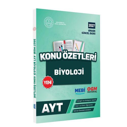 2027 YKS-AYT MEBİ-OGM Biyoloji Pratik Konu Özet Kitabı RENKLİ A4 Boyut Görsel Destekli BASKI ÜCRETİ