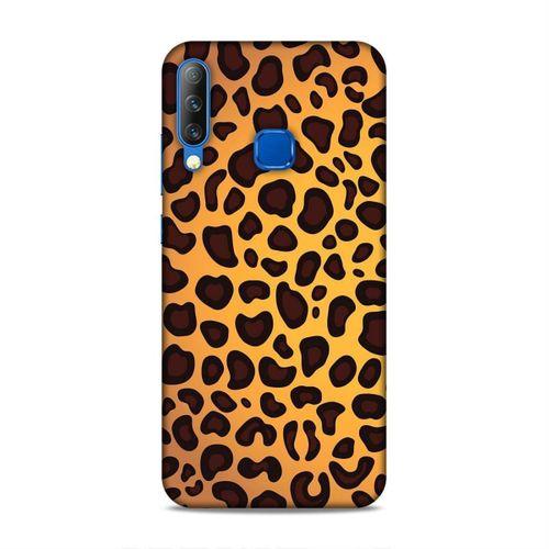 Casper Via F3 Kılıf Sari Leopar Arka Kapak Silikon Koruma Full Koruyucu