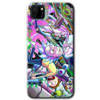 Huawei Y5P Kılıf HD Desen Baskılı Arka Kapak - Graffiti Çizgi Film