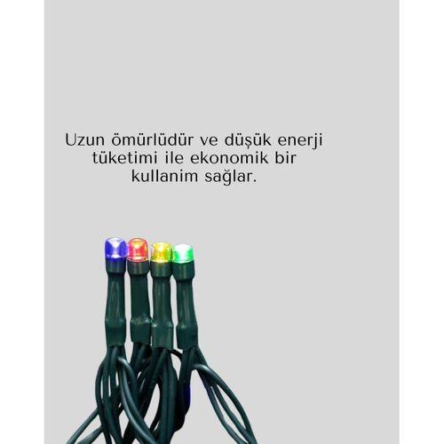 2x2 Metre Pil İle Çalışan Perde Led Işık – 8 Modlu Dekoratif