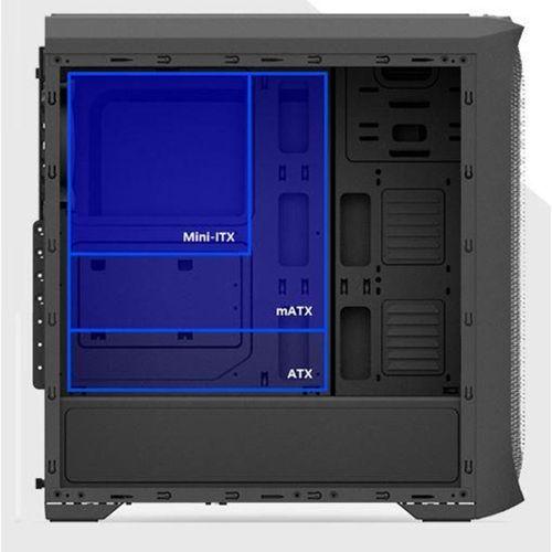 ZALMAN N5MF 600W 4X120MM RGB FAN USB 3.0 ATX SİYAH KASA