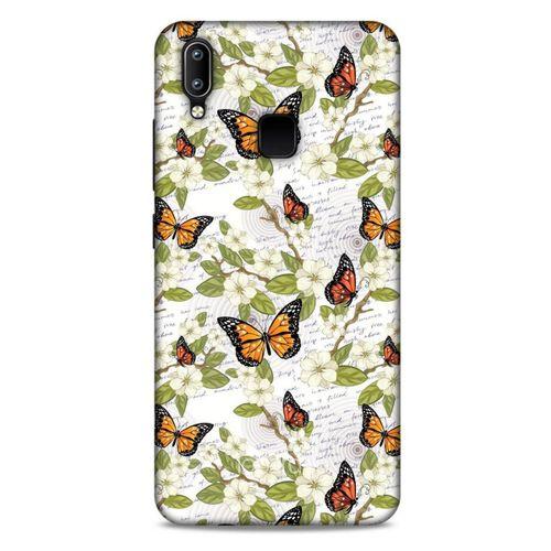 Casper Via A4 Kılıf Kelebek Etkisi (40) Fit Silikon Kılıf Yeşil Kırmızı