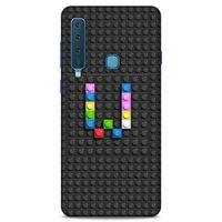 Lopard Samsung Galaxy A9 2018 Uyumlu Kılıf BloX (39) Liquid Crystal Kılıf W Harfi