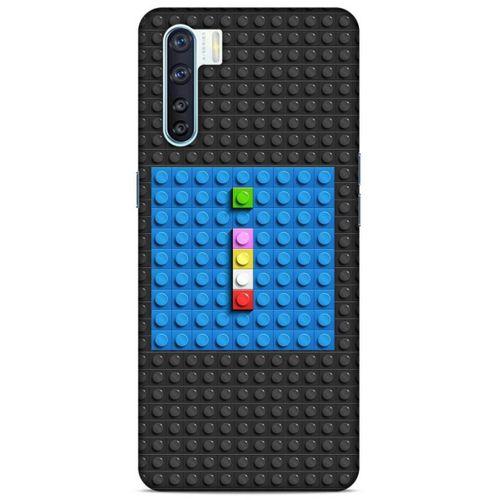 Lopard Oppo A91 Uyumlu Kılıf BloX (20) Koruyucu Kılıf İ Harfi