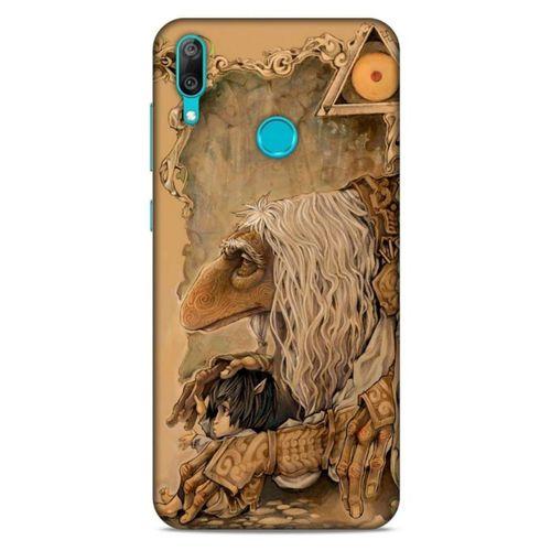 Huawei Y7 2019 Uyumlu Kılıf The Dark Crystal (32) Soft Silikon Kılıf Seladon