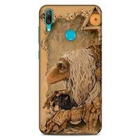 Huawei Y7 2019 Uyumlu Kılıf The Dark Crystal (32) Soft Silikon Kılıf Seladon
