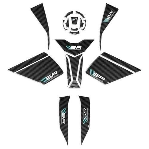 CF MOTO Cf Moto 450 Sr 2023 - 2024 Uyumlu Full Tank Pad Set 001