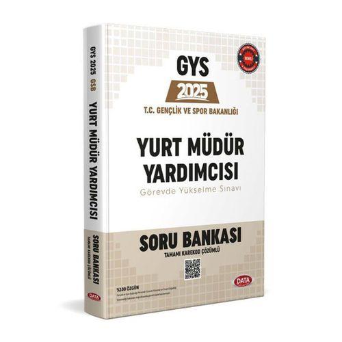 2025 GYS Gençlik ve Spor Bakanlığı Yurt Müdür Yardımcısı Soru Bankası Data Yayınları