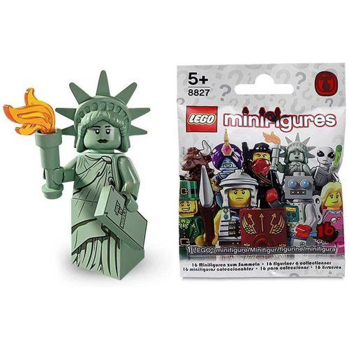 Lego Minifigür - Seri 6 - 8827 - 4 Özgürlük Heykeli
