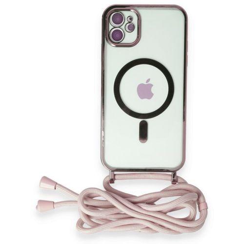 iPhone 11 Kılıf Divo Lazer Askılı Magsafe Kapak
