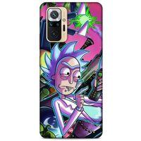 Xiaomi Redmi Note 10 Pro Uyumlu Kılıf Rick And Morty (20) Koruyucu Kılıf MC Haps