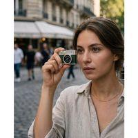 Ultra Kompakt Mini Fotoğraf Makinesi 4k Hd Video Selfie Kamerası