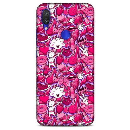 Graffitix (5) Desenli Silikon Kapak Xiaomi Redmi Note 7 Pro Kılıf