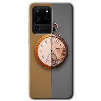 Samsung Galaxy S20 Ultra Kılıf HD Desen Baskılı Arka Kapak - Clocks Artwork