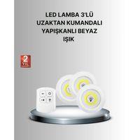 Dekoratif Ve Pratik 3’lü Kumandalı Spot Led Aydınlatma