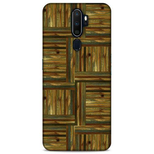 Lopard Oppo A5 2020 Uyumlu Kılıf Wood'X (47) Crystal Flex Kılıf Baskılı