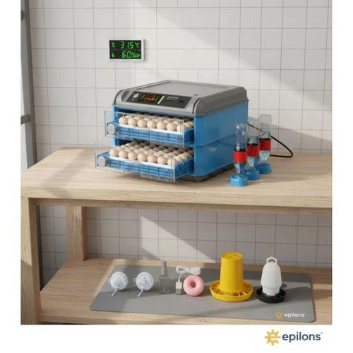 128 Yumurta Kapasiteli Tam Otomatik Kuluçka Makinesi - Civciv, Kaz, Hindi Ve Ördek Yetiştiriciliği Epo-128m