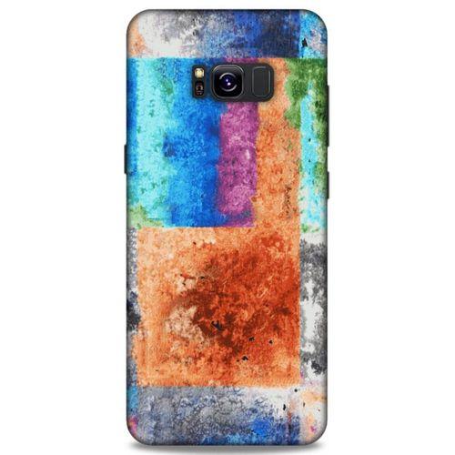 Lopard Samsung Galaxy S8 Plus Uyumlu Kılıf Soyut Sanat (49) Baskılı Ultra Silikon Kılıf