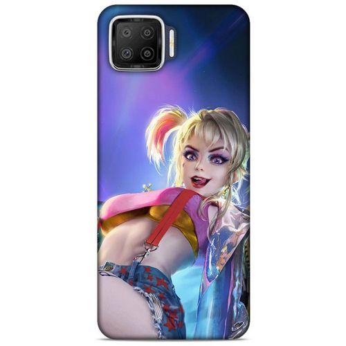 Oppo A73 Uyumlu Kılıf Harley Quinn (6) Silikon Kılıf Lacivert