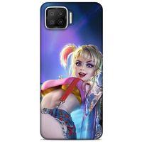 Oppo A73 Uyumlu Kılıf Harley Quinn (6) Silikon Kılıf Lacivert