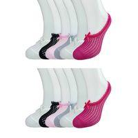 12 Adet Fiyonklu File Kadın Babet Çorap