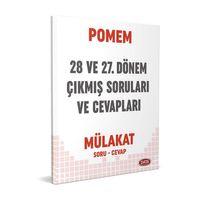 Pomem 28. ve 27. Dönem Mülakat Çıkmış Sorular ve Cevapları Data Yayınları