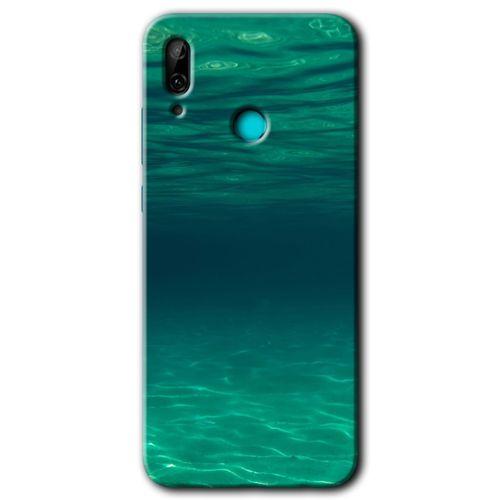 Potkal Hediye Fabrikası Huawei P smart 2019 Kılıf HD Desen Baskılı Arka Kapak - Derin Deniz