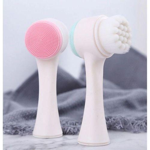 Çift Taraflı 3D Yumuşak Yüz Bakım Fırçası