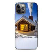 Apple iPhone 12 Pro Kılıf Snowix (18) Telefon Kılıfları Sarı Beyaz