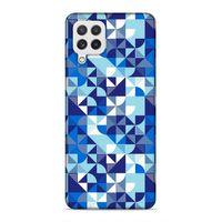 Samsung Galaxy A22 Uyumlu Kılıf Insomnia (45) Liquid Air Kılıf Laci Beyaz