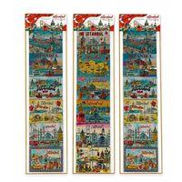 İstanbul Temalı Silikon Buzdolapı Süsü Magnet 6'lı Set Alk5809