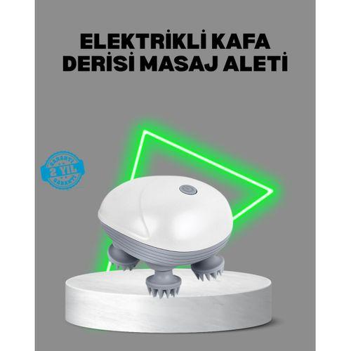 Elektrikli Kafa Derisi Masaj Aleti Islak ve Kuru Kullanım