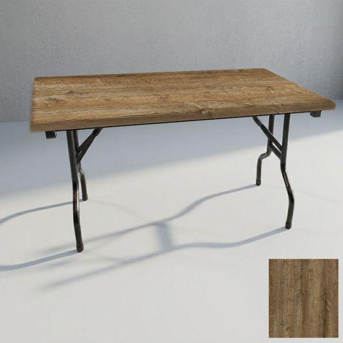 Dockers Banket Katlanır Masa (Werzalit, Allzalit. Vermodin Tabla 80x140) - Canyon Hidalgo