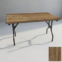 Dockers Banket Katlanır Masa (Werzalit, Allzalit. Vermodin Tabla 80x140) - Canyon Hidalgo