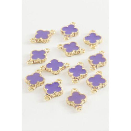 Çiçek Çift Kulplu Mineli Bileklik ve Kolye Ucu Aparatı 1 Adet