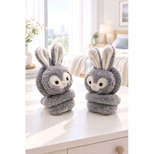Monalisa Home Lüks Renkli Figürlü Peluş Kulaklık