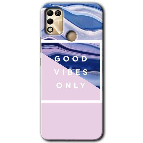 İnfinix Hot 11 Play Kılıf HD Desen Baskılı Arka Kapak - Good Vibes