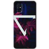 Samsung Galaxy M31s HD Baskılı Kılıf + 9D Tam Ekran Koruyucu - Mekanik Yaprak