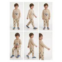 2-5 Yaş Tavşan Baskılı 2 Li Çocuk Takımı