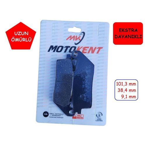 MONDİAL Mondial Ön Fren Disk Balatası Fa196 Mtk Z-One 180, Cbr250 Kawasaki Z750 (2007-10) - Suzuki İnazuma