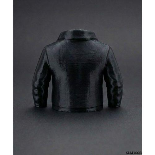 Siyah Ceket Tasarımlı Kalemlik Masaüstü Plastik Düzenleyici