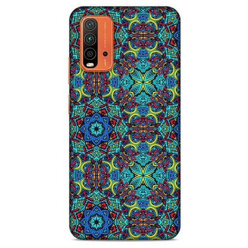 Lopard Xiaomi Redmi 9T Uyumlu Kılıf Ethnic Culture (100) Shockproof Kılıf
