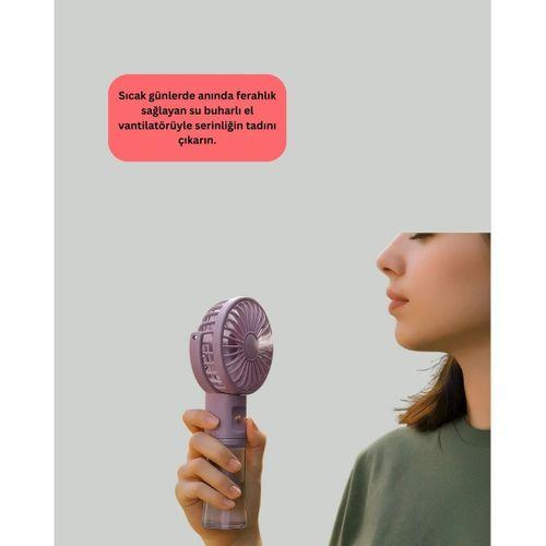Taşınabilir Şarjlı Su Buharlı Mini Klima Fan
