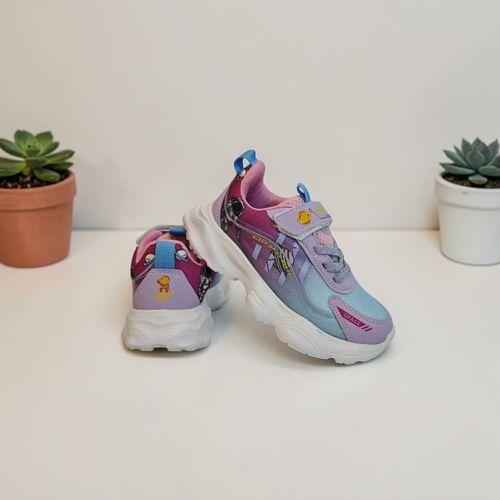 Wisco 065 Lila- Turkuaz Kız Çocuk Spor Ayakkabı