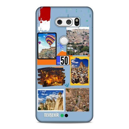 Lopard LG K40S Uyumlu Kılıf Şehirli ※ (50) Nevşehir Shockproof Kılıf