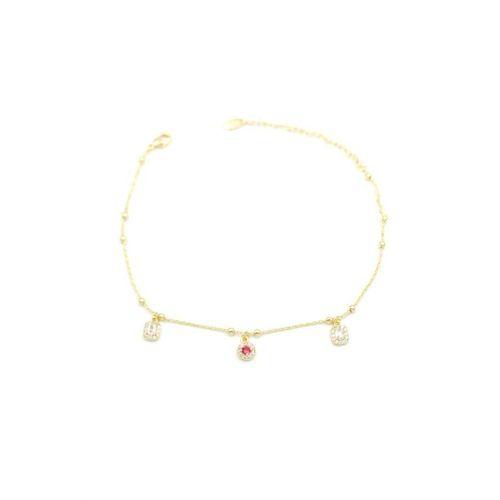 Taşlı Halhal - Altın